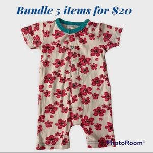 Snap Floral Bodysuit